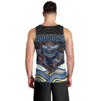 North Queensland Cowboys Men Tank Top The Scream of Lightning Eyes - Indigenous Dot Ripping Effect