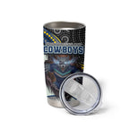 North Queensland Cowboys Tumbler Cup The Scream of Lightning Eyes - Indigenous Dot Ripping Effect