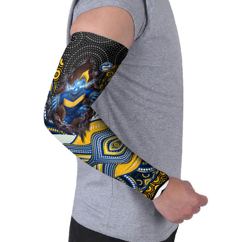 Parramatta Eels Arm Sleeves The Scream of Lightning Eyes - Indigenous Dot Ripping Effect