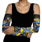 Parramatta Eels Arm Sleeves The Scream of Lightning Eyes - Indigenous Dot Ripping Effect