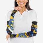 Parramatta Eels Arm Sleeves The Scream of Lightning Eyes - Indigenous Dot Ripping Effect