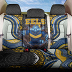 Parramatta Eels Back Car Seat Cover The Scream of Lightning Eyes - Indigenous Dot Ripping Effect