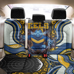 Parramatta Eels Back Car Seat Cover The Scream of Lightning Eyes - Indigenous Dot Ripping Effect