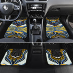 Parramatta Eels Car Mats The Scream of Lightning Eyes - Indigenous Dot Ripping Effect