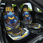 Parramatta Eels Car Seat Cover The Scream of Lightning Eyes - Indigenous Dot Ripping Effect