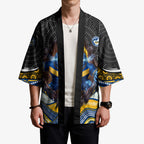 Parramatta Eels Kimono The Scream of Lightning Eyes - Indigenous Dot Ripping Effect