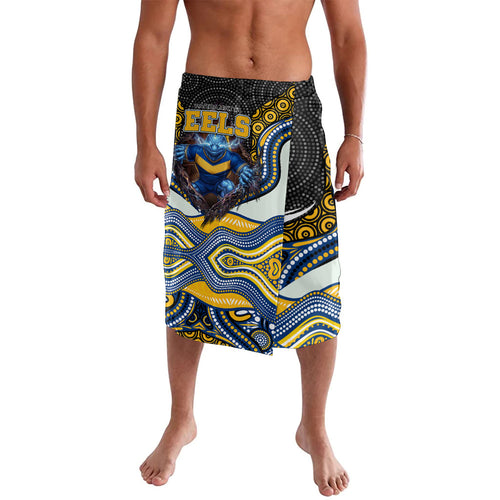 Parramatta Eels Lavalava The Scream of Lightning Eyes - Indigenous Dot Ripping Effect