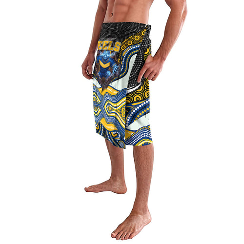 Parramatta Eels Lavalava The Scream of Lightning Eyes - Indigenous Dot Ripping Effect