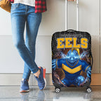 Parramatta Eels Luggage Cover The Scream of Lightning Eyes - Indigenous Dot Ripping Effect