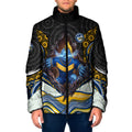 Parramatta Eels Padded Jacket The Scream of Lightning Eyes - Indigenous Dot Ripping Effect