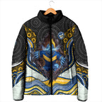 Parramatta Eels Padded Jacket The Scream of Lightning Eyes - Indigenous Dot Ripping Effect