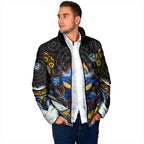 Parramatta Eels Padded Jacket The Scream of Lightning Eyes - Indigenous Dot Ripping Effect