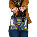 Parramatta Eels Shoulder Handbag The Scream of Lightning Eyes - Indigenous Dot Ripping Effect