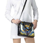 Parramatta Eels Shoulder Handbag The Scream of Lightning Eyes - Indigenous Dot Ripping Effect