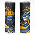 Parramatta Eels Skinny Tumbler The Scream of Lightning Eyes - Indigenous Dot Ripping Effect