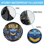 Parramatta Eels Spare Tire Cover The Scream of Lightning Eyes - Indigenous Dot Ripping Effect