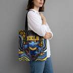 Parramatta Eels Tote Bag The Scream of Lightning Eyes - Indigenous Dot Ripping Effect