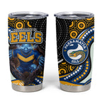 Parramatta Eels Tumbler Cup The Scream of Lightning Eyes - Indigenous Dot Ripping Effect