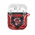 St George Illawarra Dragons AirPods Case The Scream of Lightning Eyes - Indigenous Dot Ripping Effect