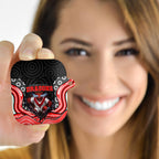 St George Illawarra Dragons AirPods Case The Scream of Lightning Eyes - Indigenous Dot Ripping Effect