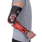 St George Illawarra Dragons Arm Sleeves The Scream of Lightning Eyes - Indigenous Dot Ripping Effect