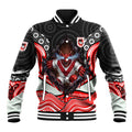 St George Illawarra Dragons Baseball Jacket The Scream of Lightning Eyes - Indigenous Dot Ripping Effect