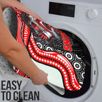 St George Illawarra Dragons Bathroom Set The Scream of Lightning Eyes - Indigenous Dot Ripping Effect