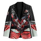 St George Illawarra Dragons Blazer The Scream of Lightning Eyes - Indigenous Dot Ripping Effect