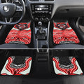 St George Illawarra Dragons Car Mats The Scream of Lightning Eyes - Indigenous Dot Ripping Effect
