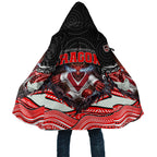 St George Illawarra Dragons Cloak The Scream of Lightning Eyes - Indigenous Dot Ripping Effect