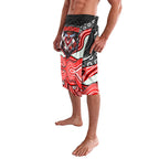 St George Illawarra Dragons Lavalava The Scream of Lightning Eyes - Indigenous Dot Ripping Effect