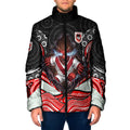 St George Illawarra Dragons Padded Jacket The Scream of Lightning Eyes - Indigenous Dot Ripping Effect