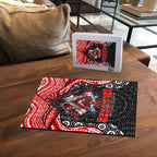 St George Illawarra Dragons Puzzle The Scream of Lightning Eyes - Indigenous Dot Ripping Effect