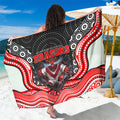 St George Illawarra Dragons Sarong The Scream of Lightning Eyes - Indigenous Dot Ripping Effect