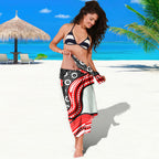 St George Illawarra Dragons Sarong The Scream of Lightning Eyes - Indigenous Dot Ripping Effect