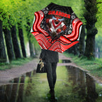 St George Illawarra Dragons Umbrella The Scream of Lightning Eyes - Indigenous Dot Ripping Effect
