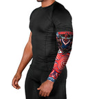 Sydney Roosters Arm Sleeves The Scream of Lightning Eyes - Indigenous Dot Ripping Effect