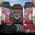 Sydney Roosters Back Car Seat Cover The Scream of Lightning Eyes - Indigenous Dot Ripping Effect