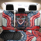 Sydney Roosters Back Car Seat Cover The Scream of Lightning Eyes - Indigenous Dot Ripping Effect