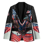 Sydney Roosters Blazer The Scream of Lightning Eyes - Indigenous Dot Ripping Effect