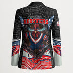 Sydney Roosters Blazer The Scream of Lightning Eyes - Indigenous Dot Ripping Effect