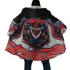 Sydney Roosters Cloak The Scream of Lightning Eyes - Indigenous Dot Ripping Effect