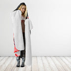 Sydney Roosters Hooded Blanket The Scream of Lightning Eyes - Indigenous Dot Ripping Effect
