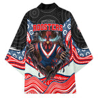 Sydney Roosters Kimono The Scream of Lightning Eyes - Indigenous Dot Ripping Effect