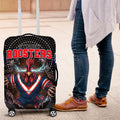 Sydney Roosters Luggage Cover The Scream of Lightning Eyes - Indigenous Dot Ripping Effect