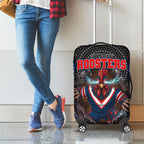 Sydney Roosters Luggage Cover The Scream of Lightning Eyes - Indigenous Dot Ripping Effect