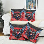 Sydney Roosters Pillow Cover The Scream of Lightning Eyes - Indigenous Dot Ripping Effect