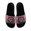 Sydney Roosters Slide Sandals The Scream of Lightning Eyes - Indigenous Dot Ripping Effect