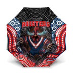 Sydney Roosters Umbrella The Scream of Lightning Eyes - Indigenous Dot Ripping Effect