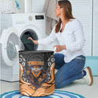Wests Tigers Laundry Basket The Scream of Lightning Eyes - Indigenous Dot Ripping Effect